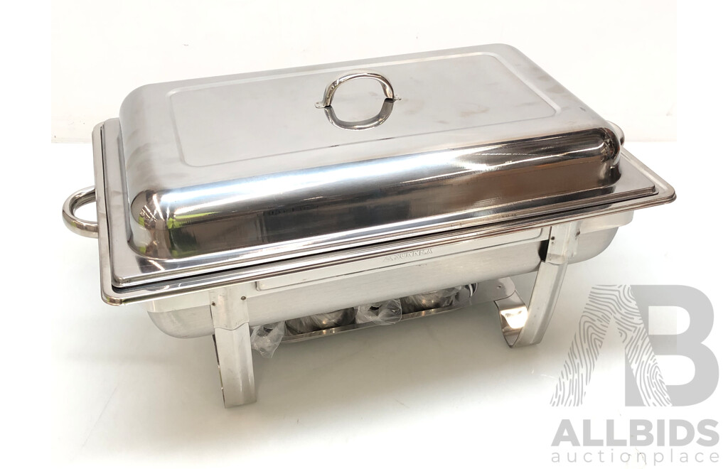 Sunnex Stainless Steel Rectangular Chafing Dish - New