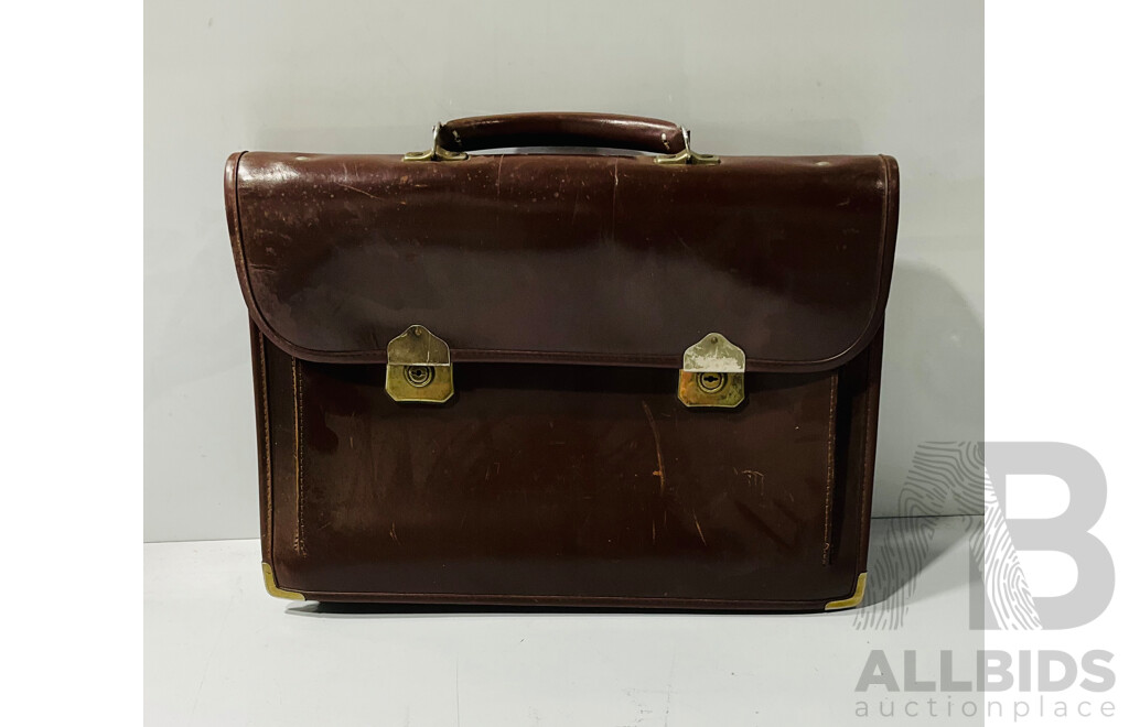 Vintage Leather Bag From Wolco Productions