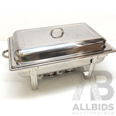 Sunnex Stainless Steel Rectangular Chafing Dish - New