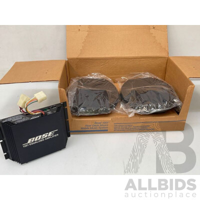 Bose 1201 Rear Deck Mount Car Music System