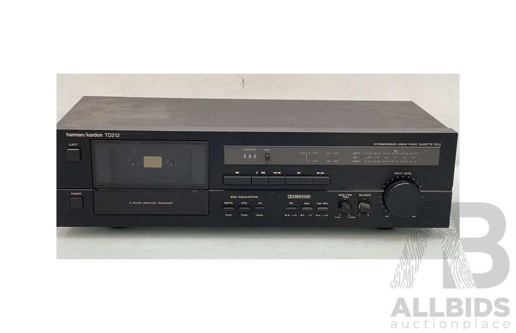 Harman Kardon Stereo Cassette Deck