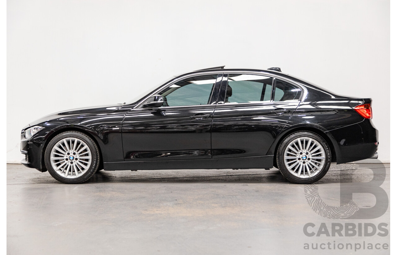 9/2013 BMW 335i Luxury Line F30 4d Sedan Black Sapphire Metallic Turbo 3.0L