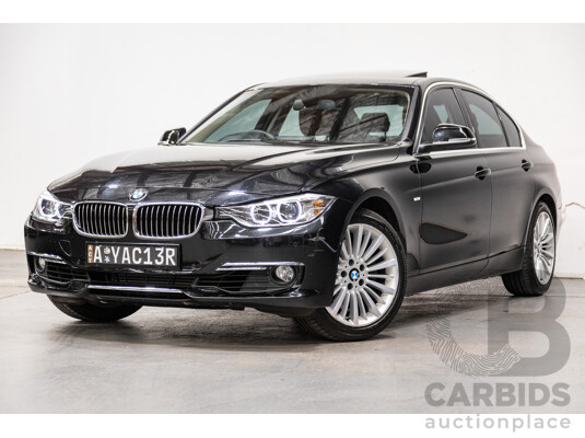 9/2013 BMW 335i Luxury Line F30 4d Sedan Black Sapphire Metallic Turbo 3.0L