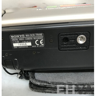 JVC Compact VHS Camcorder and Sony Digital Video Camera Recorder - Lot of 2
