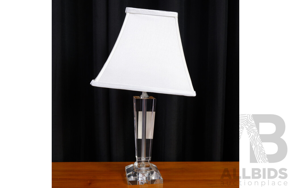 Perspex Table Lamp by Laura Ashley