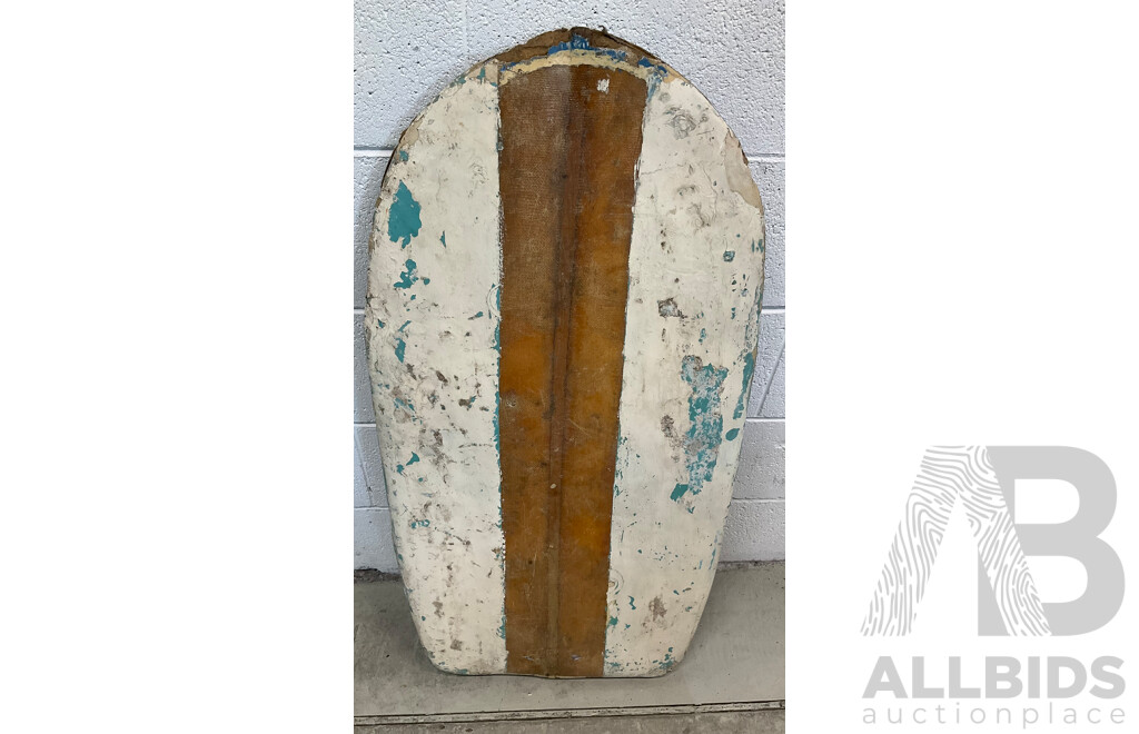 1960S/70S BELLY BOARD PAIPO/BELLY BOARD (3' 2” X 18” X 2”)