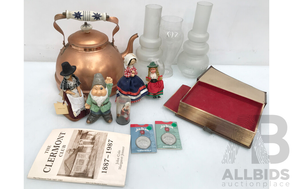 Miscellaneous Household Items Including Decor, Figurines, and More