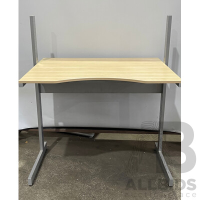 Height Adjustable Office Workstation