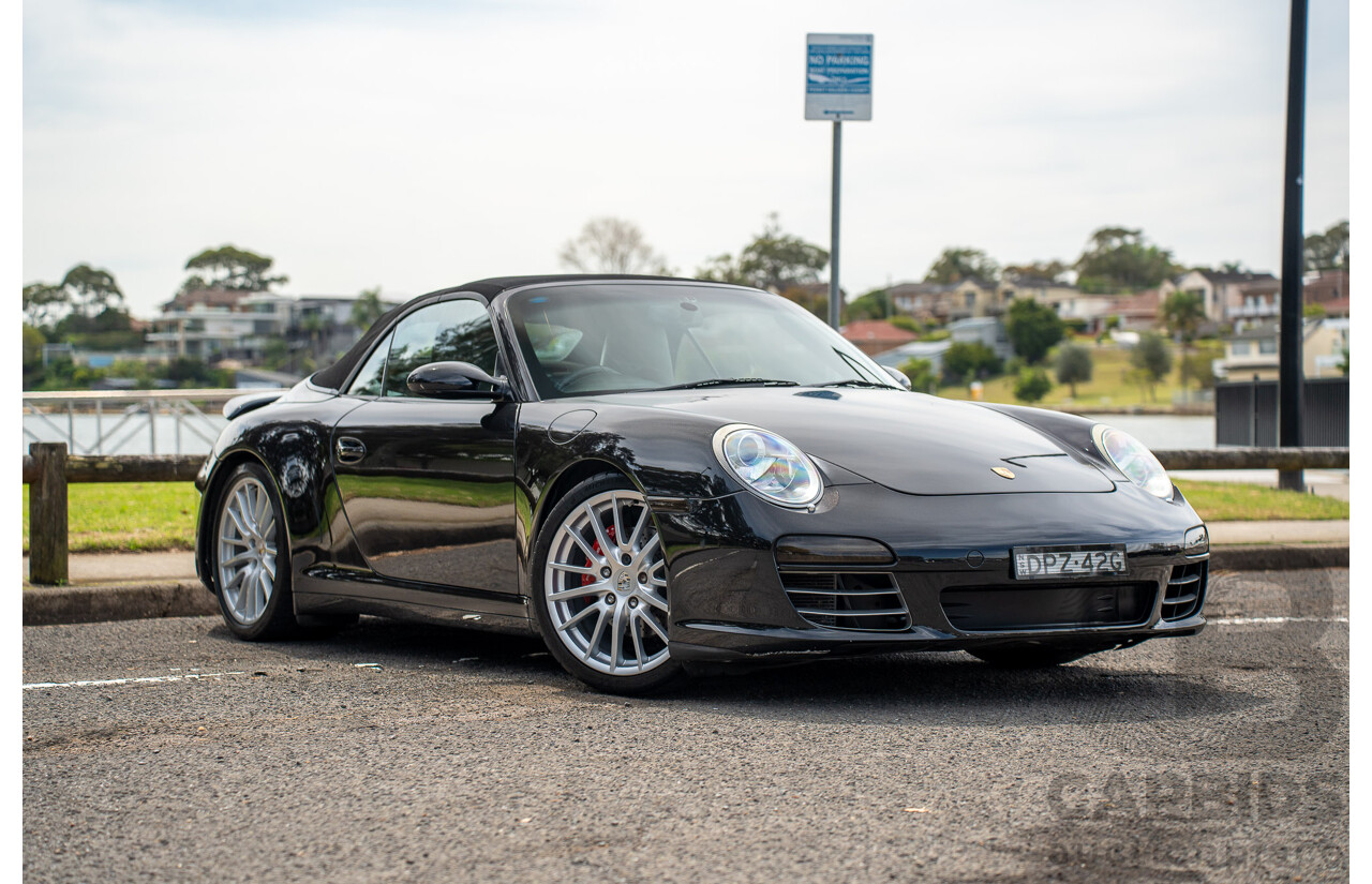 6/2006 Porsche 911 Carrera 4 997 Wide Body 2d Cabriolet Basalt Black Metallic 3.6L - Personal Import 06/14