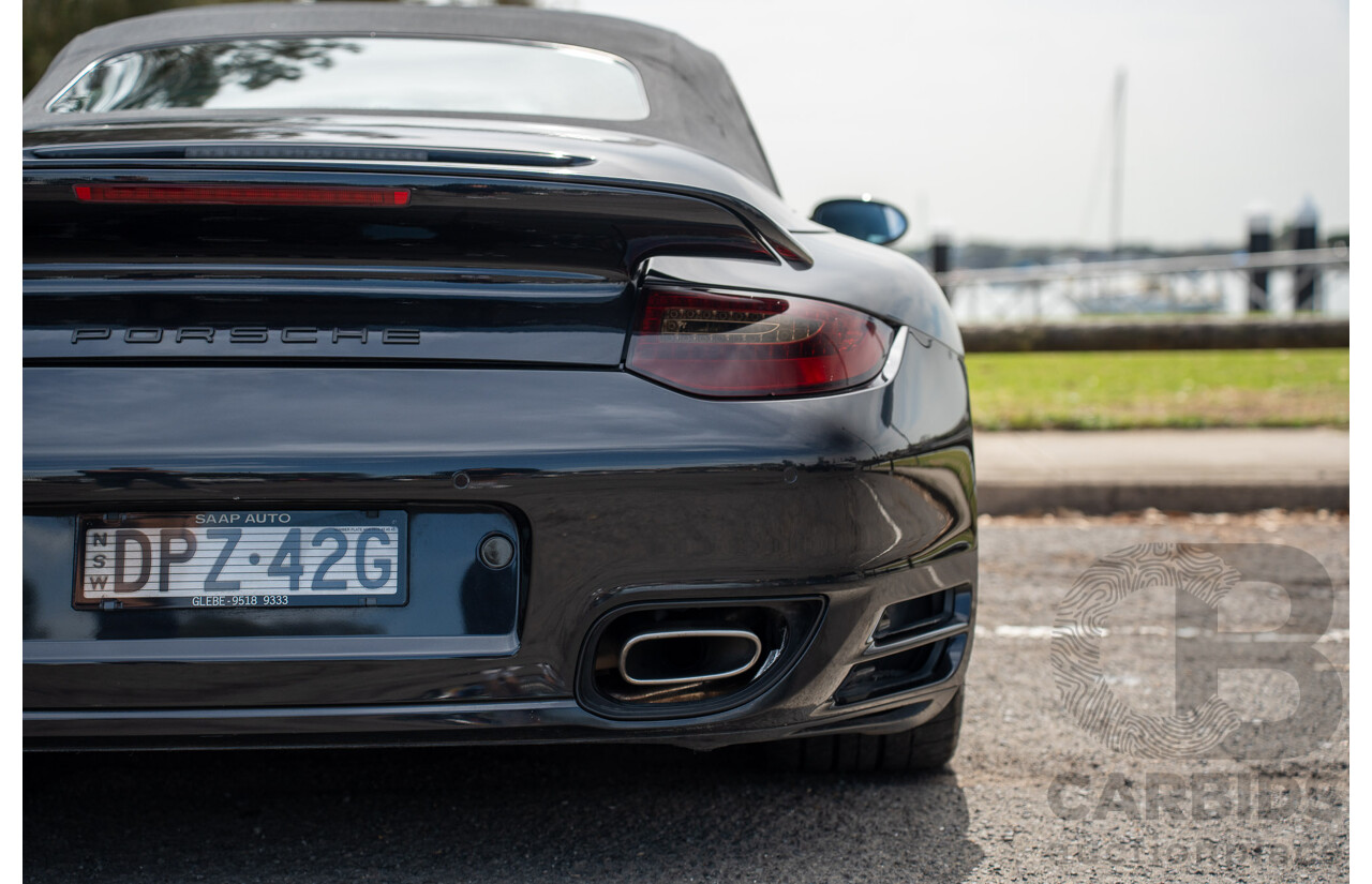 6/2006 Porsche 911 Carrera 4 997 Wide Body 2d Cabriolet Basalt Black Metallic 3.6L - Personal Import 06/14