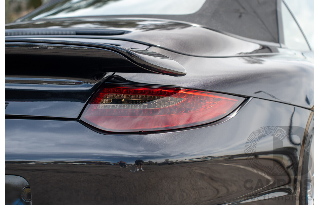 6/2006 Porsche 911 Carrera 4 997 Wide Body 2d Cabriolet Basalt Black Metallic 3.6L - Personal Import 06/14