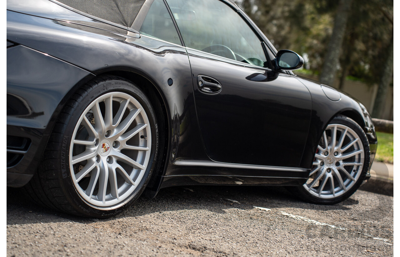 6/2006 Porsche 911 Carrera 4 997 Wide Body 2d Cabriolet Basalt Black Metallic 3.6L - Personal Import 06/14