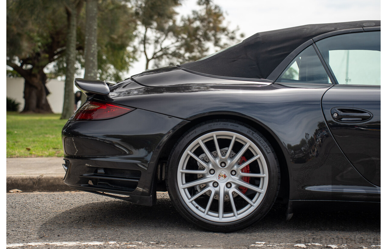 6/2006 Porsche 911 Carrera 4 997 Wide Body 2d Cabriolet Basalt Black Metallic 3.6L - Personal Import 06/14