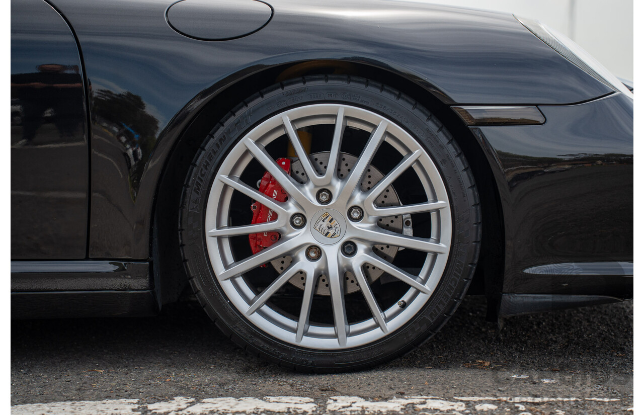 6/2006 Porsche 911 Carrera 4 997 Wide Body 2d Cabriolet Basalt Black Metallic 3.6L - Personal Import 06/14