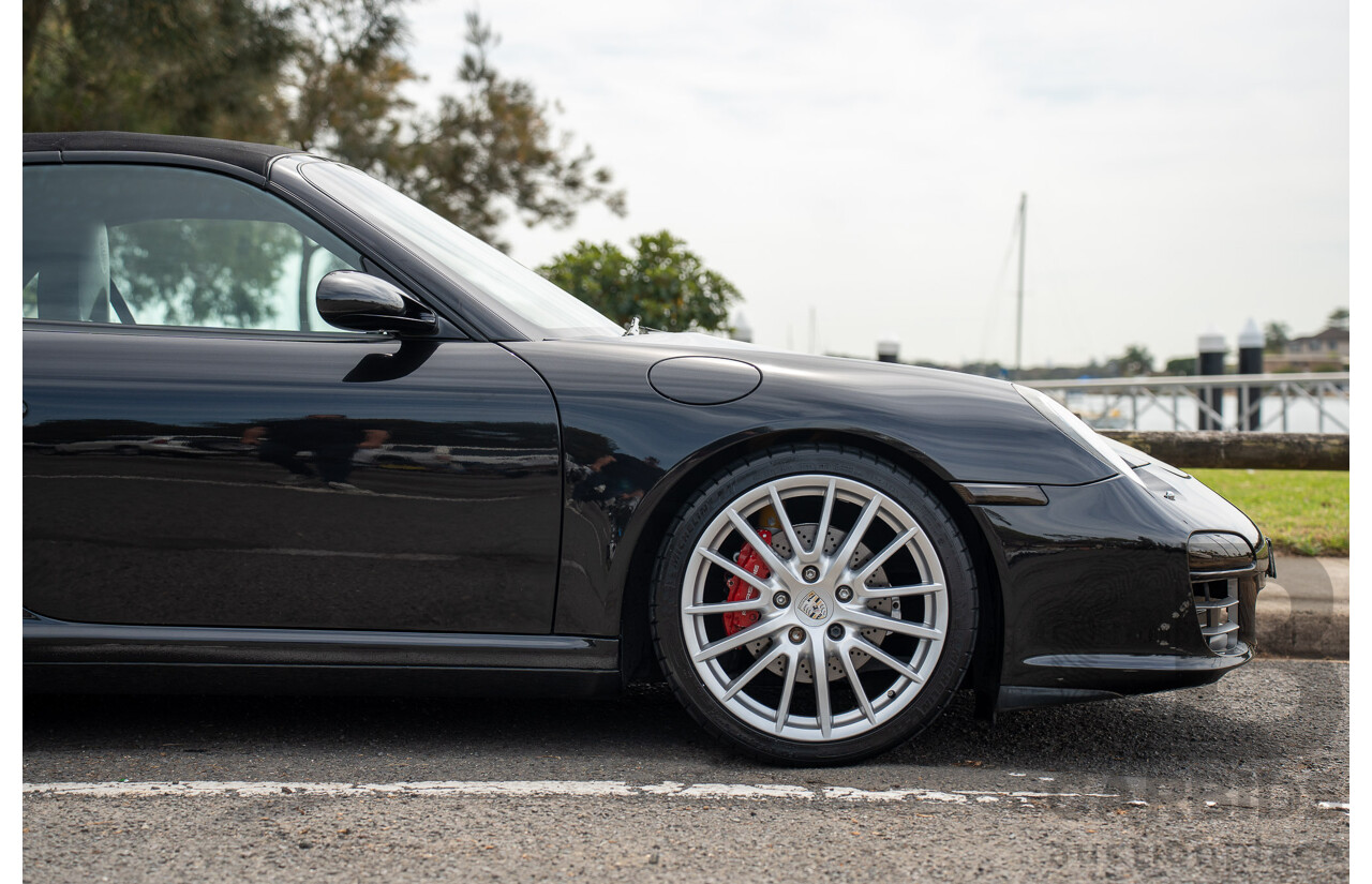 6/2006 Porsche 911 Carrera 4 997 Wide Body 2d Cabriolet Basalt Black Metallic 3.6L - Personal Import 06/14