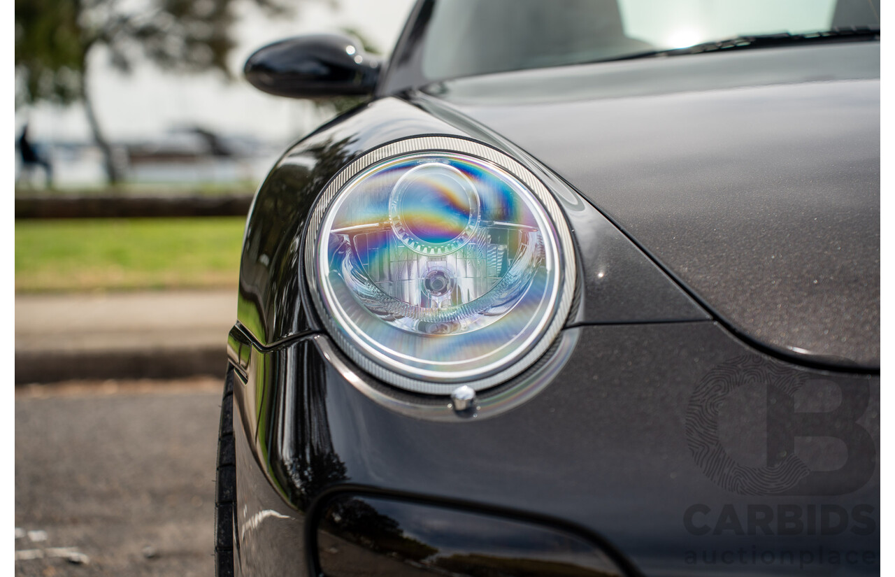 6/2006 Porsche 911 Carrera 4 997 Wide Body 2d Cabriolet Basalt Black Metallic 3.6L - Personal Import 06/14