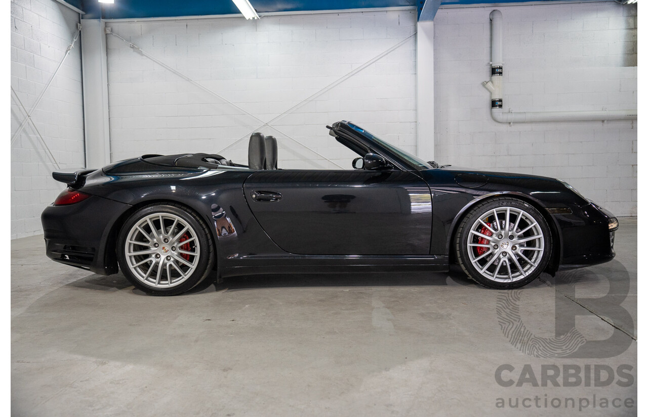 6/2006 Porsche 911 Carrera 4 997 Wide Body 2d Cabriolet Basalt Black Metallic 3.6L - Personal Import 06/14