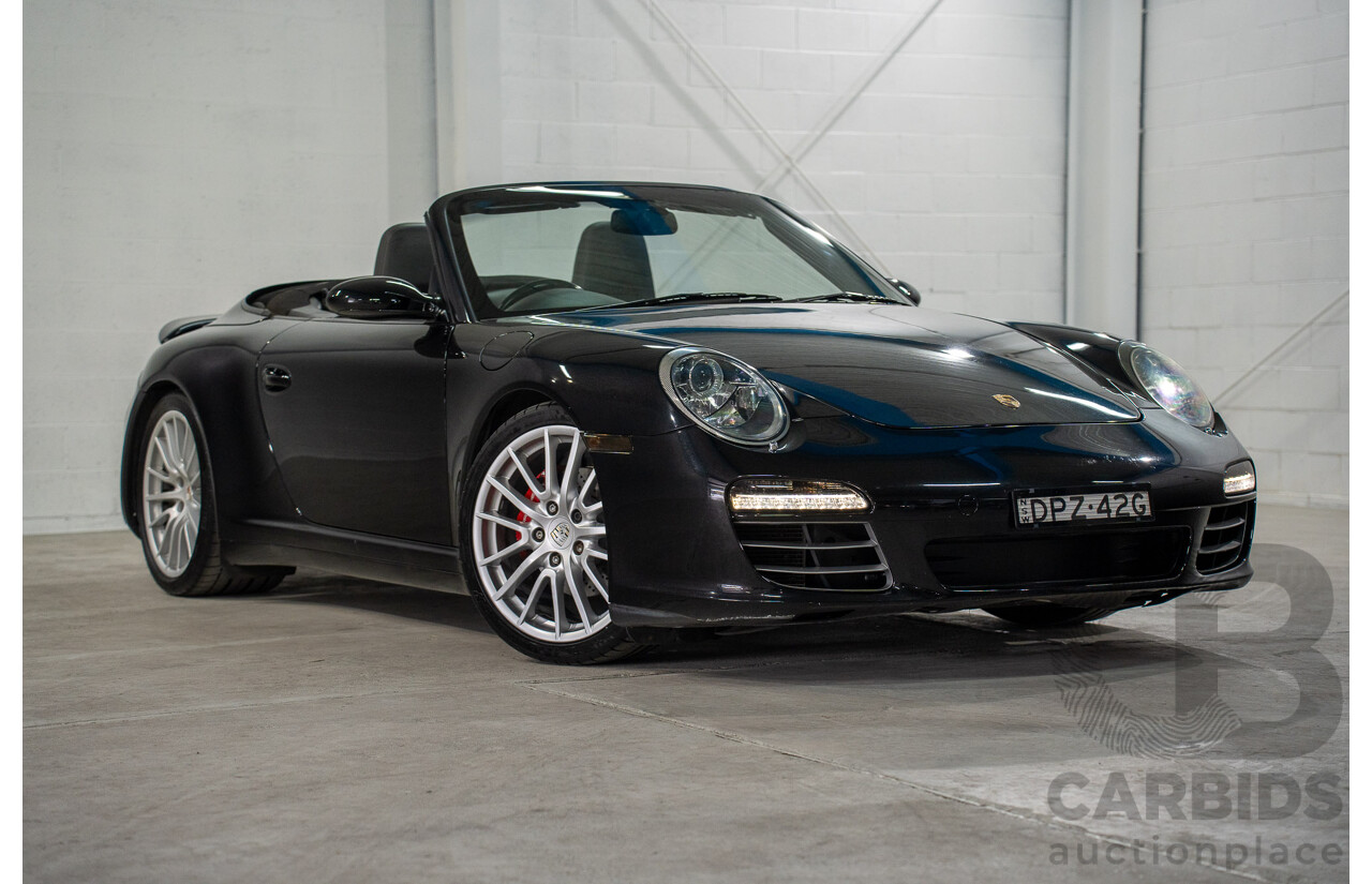 6/2006 Porsche 911 Carrera 4 997 Wide Body 2d Cabriolet Basalt Black Metallic 3.6L - Personal Import 06/14