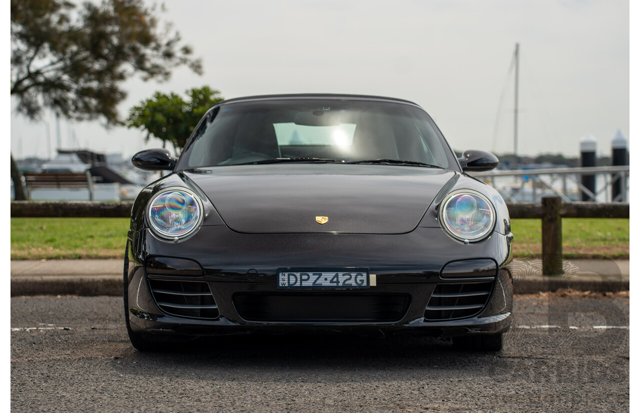 6/2006 Porsche 911 Carrera 4 997 Wide Body 2d Cabriolet Basalt Black Metallic 3.6L - Personal Import 06/14