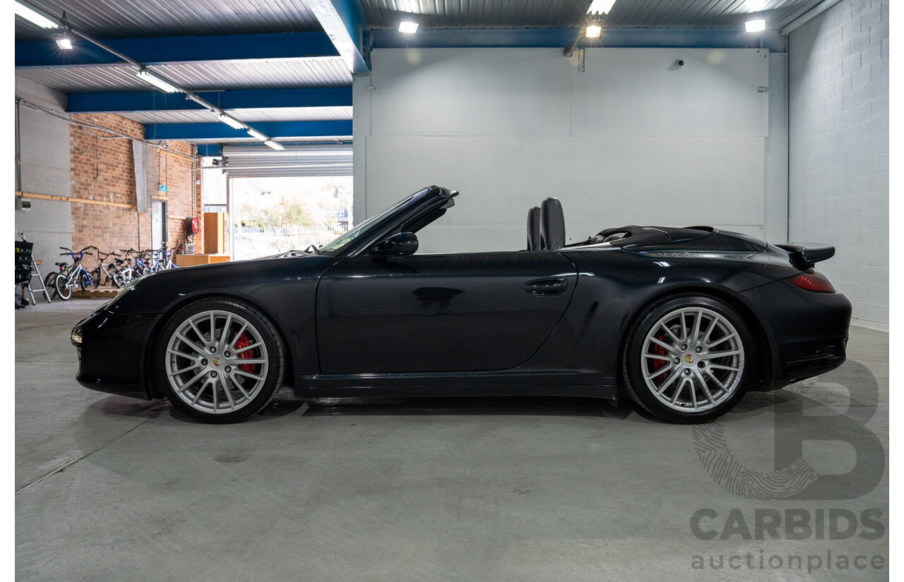 6/2006 Porsche 911 Carrera 4 997 Wide Body 2d Cabriolet Basalt Black Metallic 3.6L - Personal Import 06/14