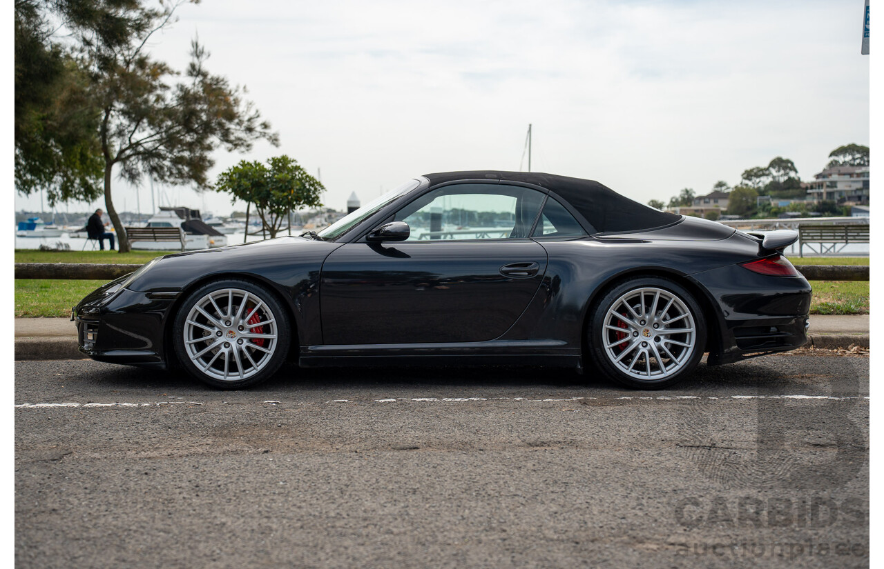 6/2006 Porsche 911 Carrera 4 997 Wide Body 2d Cabriolet Basalt Black Metallic 3.6L - Personal Import 06/14