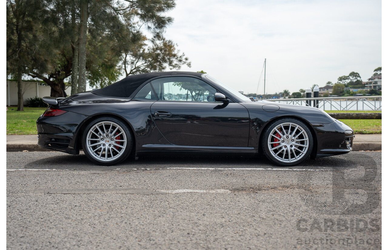 6/2006 Porsche 911 Carrera 4 997 Wide Body 2d Cabriolet Basalt Black Metallic 3.6L - Personal Import 06/14