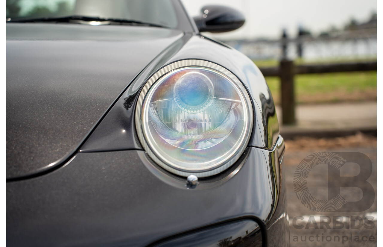 6/2006 Porsche 911 Carrera 4 997 Wide Body 2d Cabriolet Basalt Black Metallic 3.6L - Personal Import 06/14