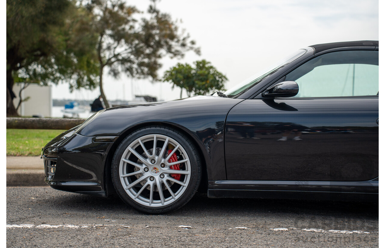 6/2006 Porsche 911 Carrera 4 997 Wide Body 2d Cabriolet Basalt Black Metallic 3.6L - Personal Import 06/14