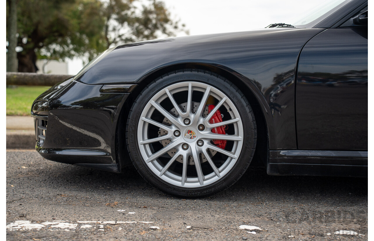 6/2006 Porsche 911 Carrera 4 997 Wide Body 2d Cabriolet Basalt Black Metallic 3.6L - Personal Import 06/14