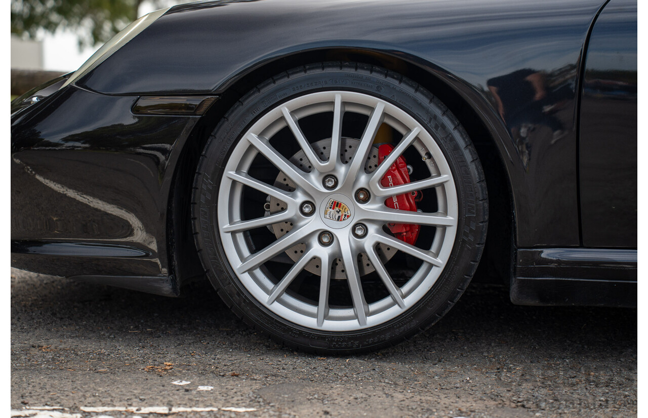 6/2006 Porsche 911 Carrera 4 997 Wide Body 2d Cabriolet Basalt Black Metallic 3.6L - Personal Import 06/14