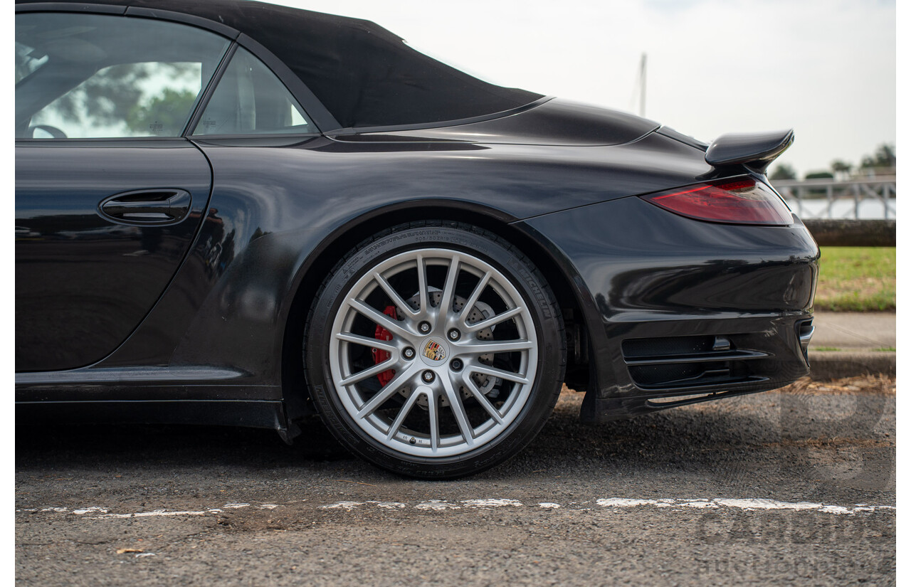 6/2006 Porsche 911 Carrera 4 997 Wide Body 2d Cabriolet Basalt Black Metallic 3.6L - Personal Import 06/14