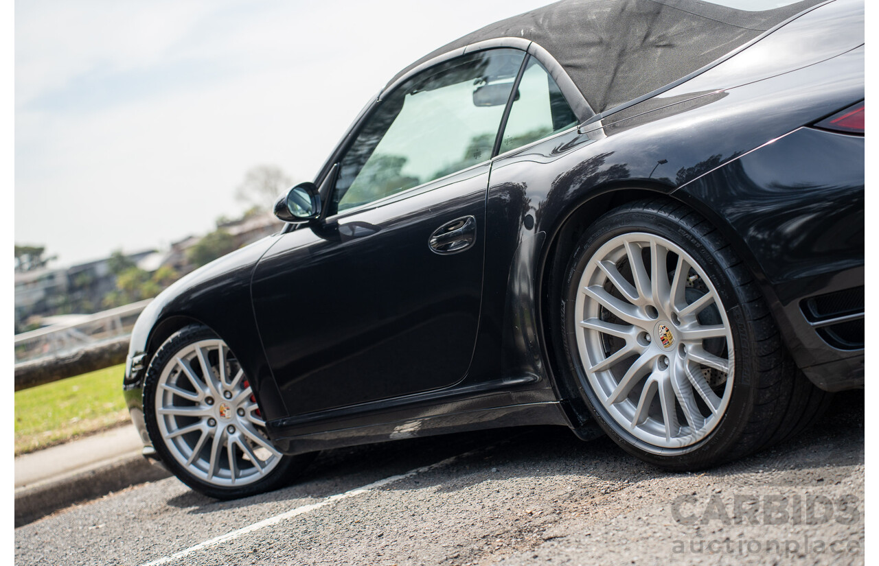 6/2006 Porsche 911 Carrera 4 997 Wide Body 2d Cabriolet Basalt Black Metallic 3.6L - Personal Import 06/14