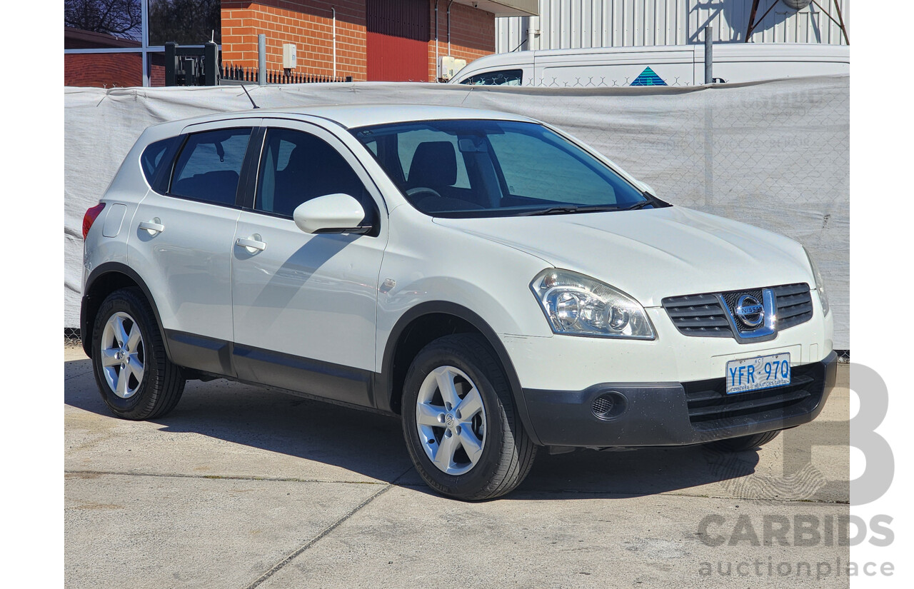 5/2008 Nissan Dualis ST (4x4) J10 4d Wagon White 2.0L