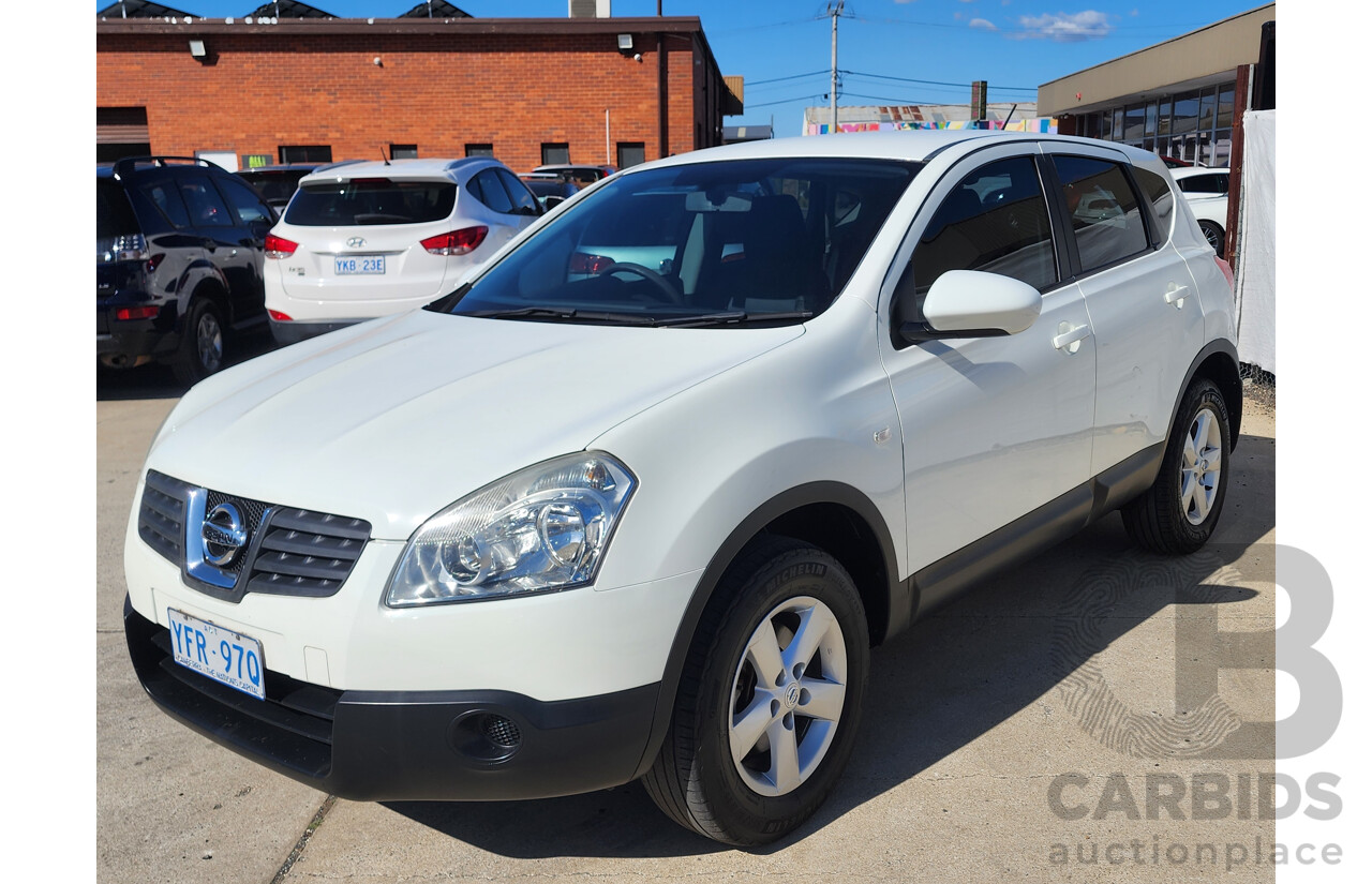 5/2008 Nissan Dualis ST (4x4) J10 4d Wagon White 2.0L