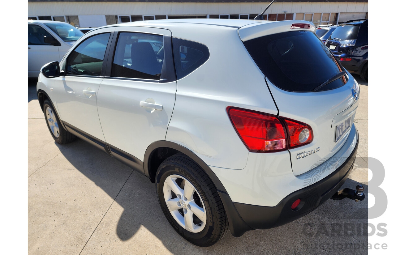 5/2008 Nissan Dualis ST (4x4) J10 4d Wagon White 2.0L