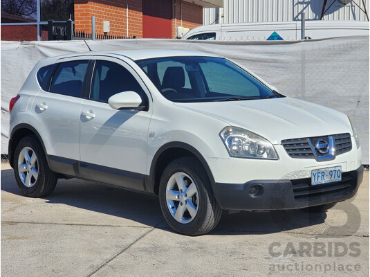 5/2008 Nissan Dualis ST (4x4) J10 4d Wagon White 2.0L