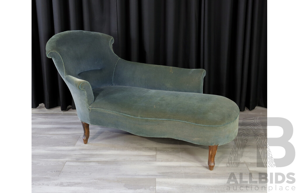 Late Edwardian Upholstered Chaise