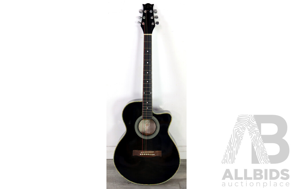 H.I.H Six String Acoustic Guitar