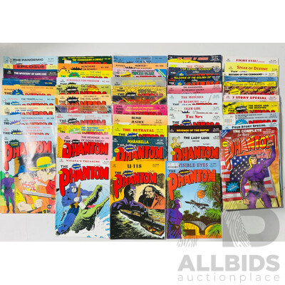 Approximately 50 Phantom Comics Single Issues Published From 2000-2008