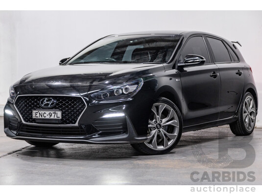 01/2021 Hyundai i30 N-Line PD.V4 MY21 4d Hatch Phantom Black Pearl Turbo 1.6L