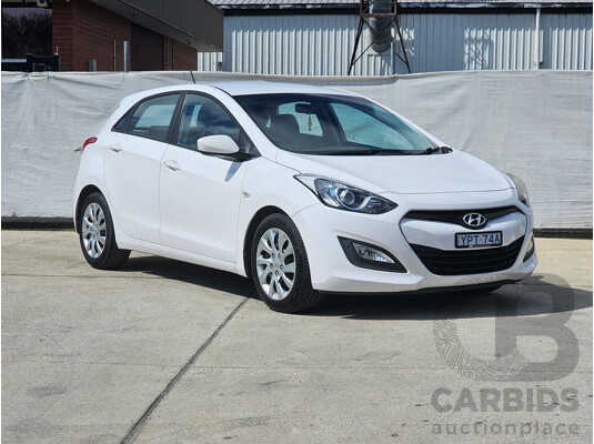 7/2013 Hyundai i30 Active GD 5d Hatchback White 1.8L