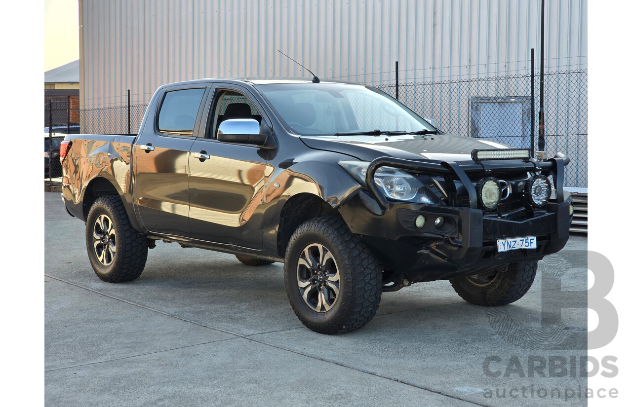 10/2016 Mazda BT-50 XTR (4x4) UR MY16 4d Dual Cab Utility Titanium Flash Turbo Diesel 3.2L