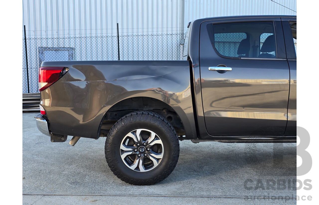 10/2016 Mazda BT-50 XTR (4x4) UR MY16 4d Dual Cab Utility Titanium Flash Turbo Diesel 3.2L