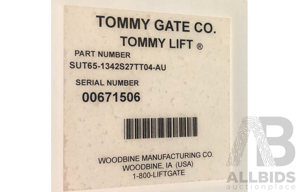 Tommy Gate SUT65 Electric Ute Tailgate Lift