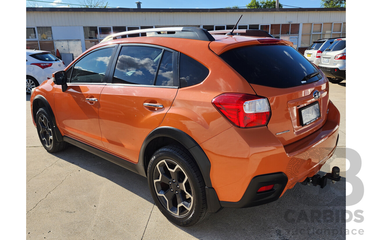 3/2012 Subaru XV 2.0i-S  4d Wagon Orange 2.0L