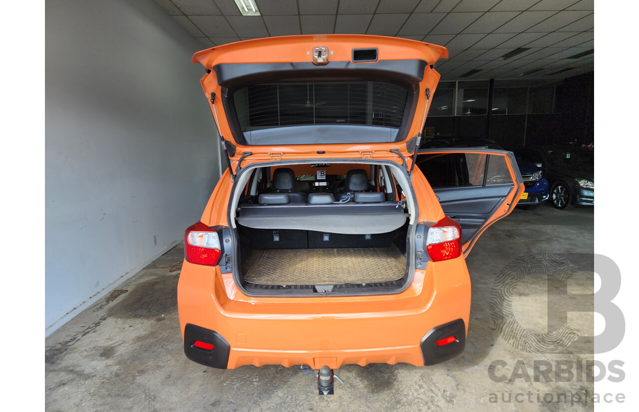 3/2012 Subaru XV 2.0i-S  4d Wagon Orange 2.0L