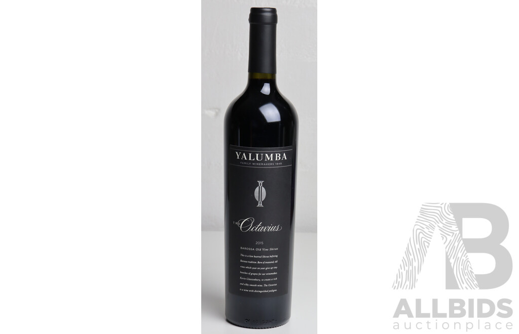 Yalumba the Octavius Old Vine Shiraz Vintage 2015