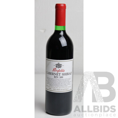 Penfolds Bin 389 Cabernet Shiraz Vintage 1993