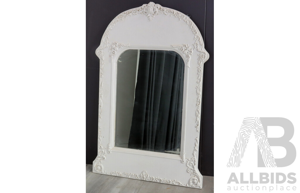 Bevelled Edge Mirror in Painted Frame