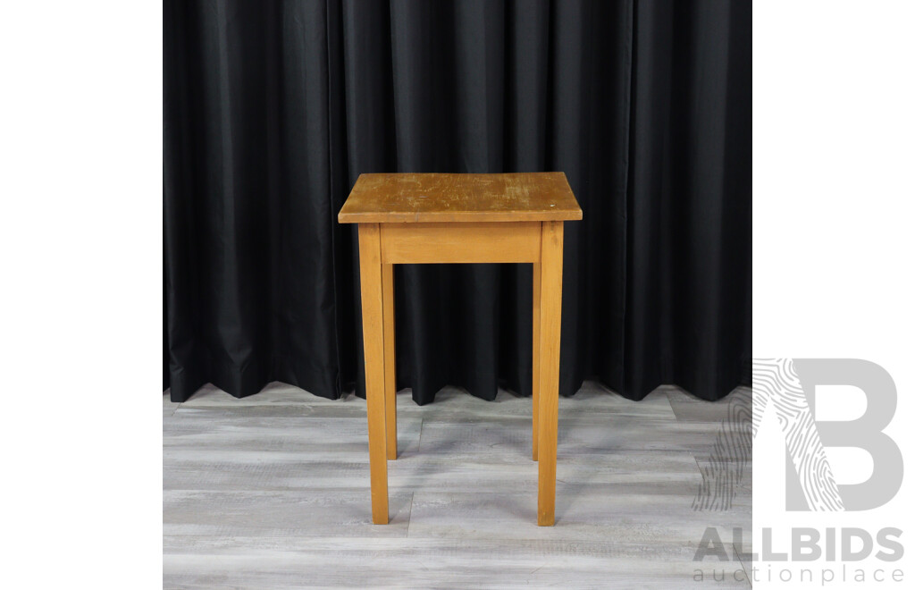 Modern Timber Side Table